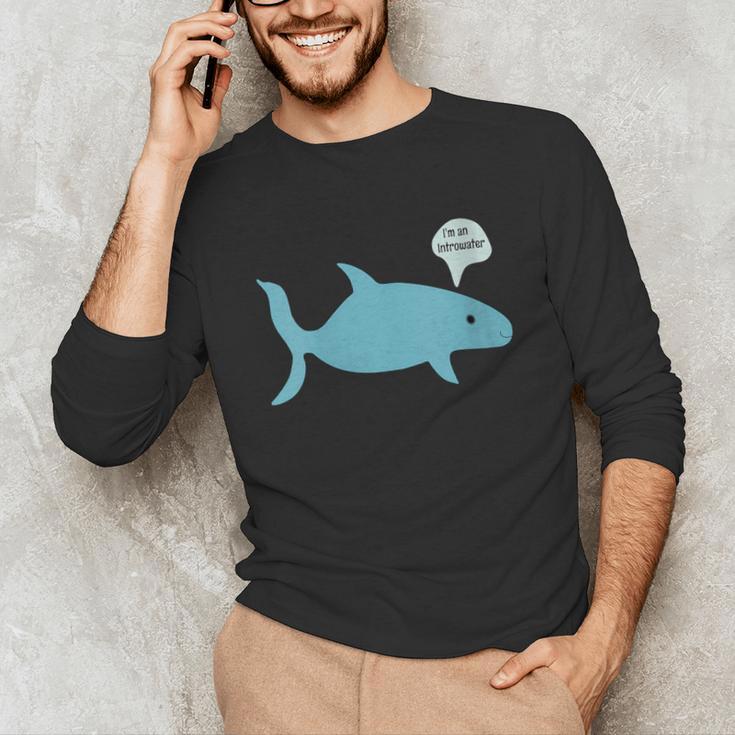 I'm An Introwater Cute Whale I'm An Introvert Unisex Long Sleeve T-Shirt I'm An Introwater Cute Whale I'm An Introvert Unisex Long Sleeve T-Shirt