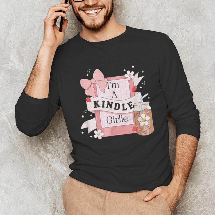I'm A Kindle Girlie Book Lover Bookish Unisex Long Sleeve T-Shirt