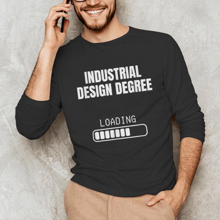 Industrial Degree Loading Student Graduation Unisex Long Sleeve T-Shirt