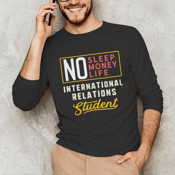 International Relations Major Student Shirt Graduation Unisex Long Sleeve T-Shirt