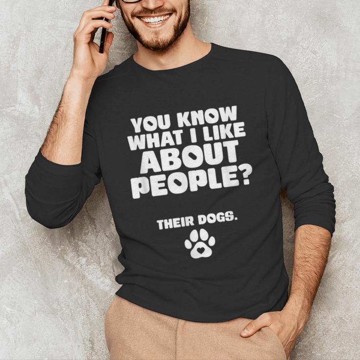 Introvert Animal Dog Owner Unisex Long Sleeve T-Shirt Introvert Animal Dog Owner Unisex Long Sleeve T-Shirt