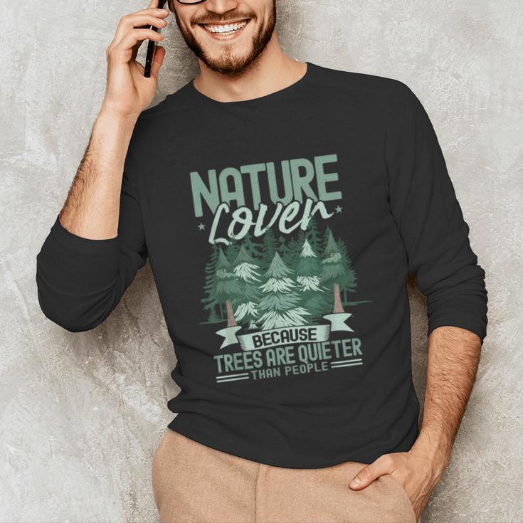 Introvert Nature Lover Introverted Forest Lover & Tree Unisex Long Sleeve T-Shirt Introvert Nature Lover Introverted Forest Lover & Tree Unisex Long Sleeve T-Shirt