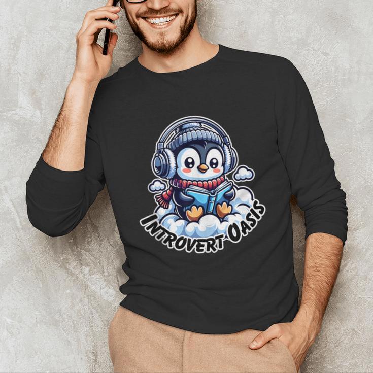Introvert Oasis Unisex Long Sleeve T-Shirt
