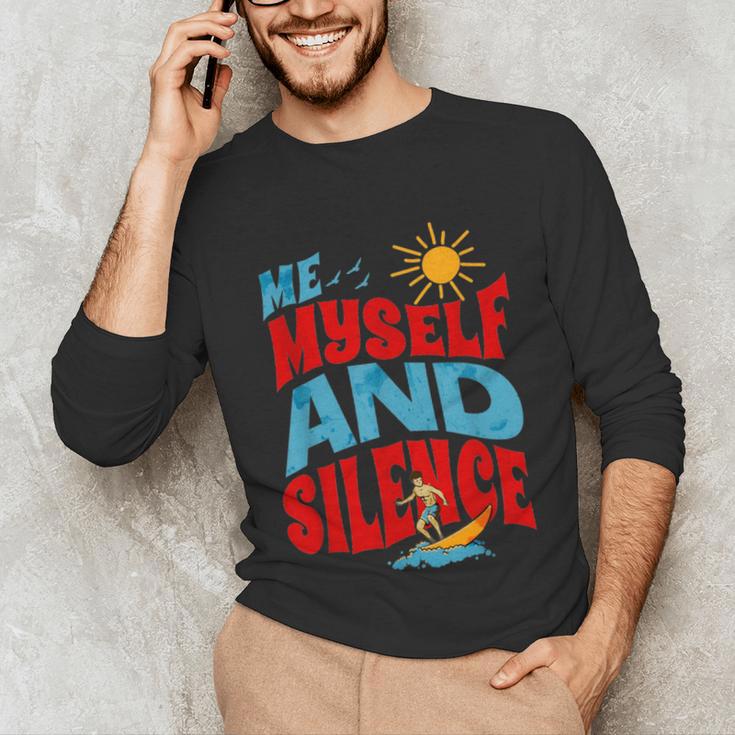 Introvert Relaxation Me Myself And Silence Summer Vacation For Men Women Unisex Long Sleeve T-Shirt Introvert Relaxation Me Myself And Silence Summer Vacation For Men Women Unisex Long Sleeve T-Shirt