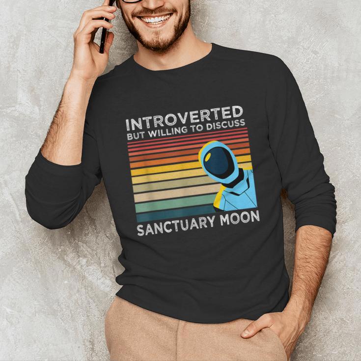 Introverted But Willing To Discuss Sanctuary Moon Unisex Long Sleeve T-Shirt Introverted But Willing To Discuss Sanctuary Moon Unisex Long Sleeve T-Shirt