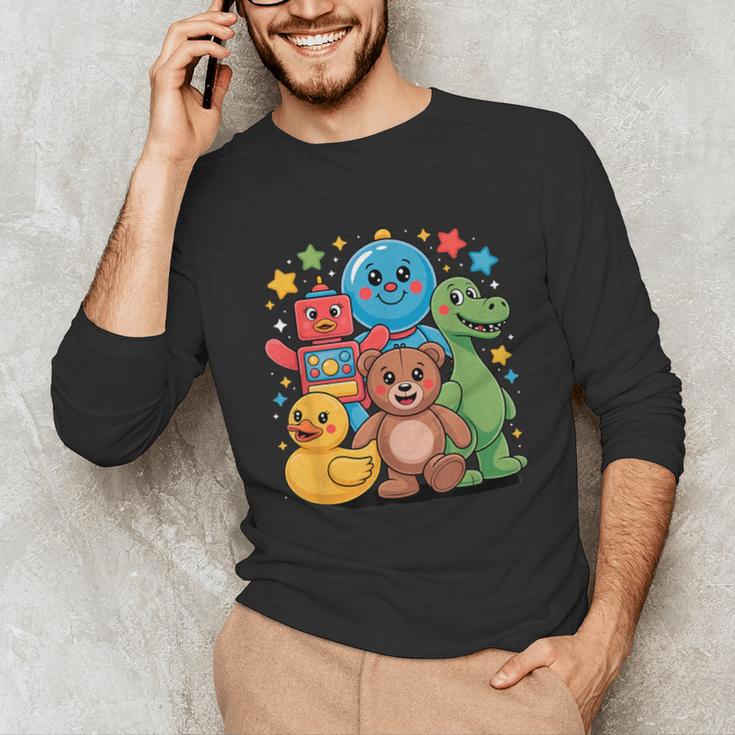 Kidcore Aesthetic Retro Vibes Colorful Cartoon Nostalgia Unisex Long Sleeve T-Shirt Kidcore Aesthetic Retro Vibes Colorful Cartoon Nostalgia Unisex Long Sleeve T-Shirt