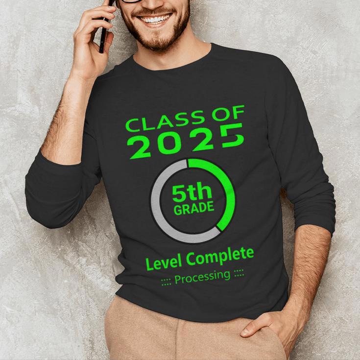 Kids Kids 5th Grade Graduation Video Game Unisex Long Sleeve T-Shirt