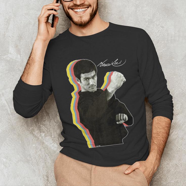 Kids Bruce Lee Photo From Fighting Method Book Kids Unisex Long Sleeve T-Shirt Kids Bruce Lee Photo From Fighting Method Book Kids Unisex Long Sleeve T-Shirt
