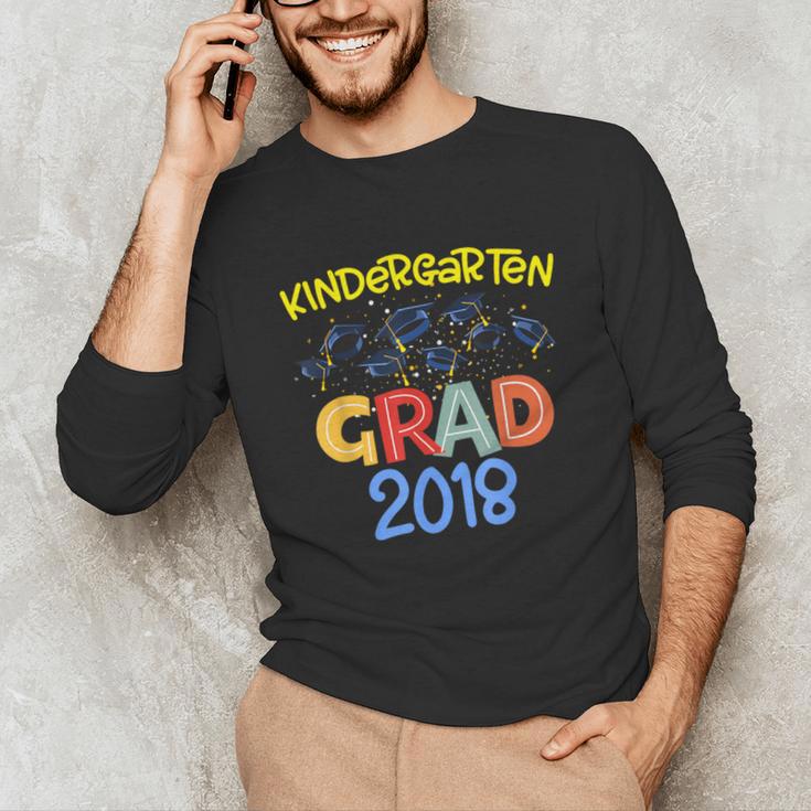 Kids Kindergarten Graduation Graduate Shirt Unisex Long Sleeve T-Shirt