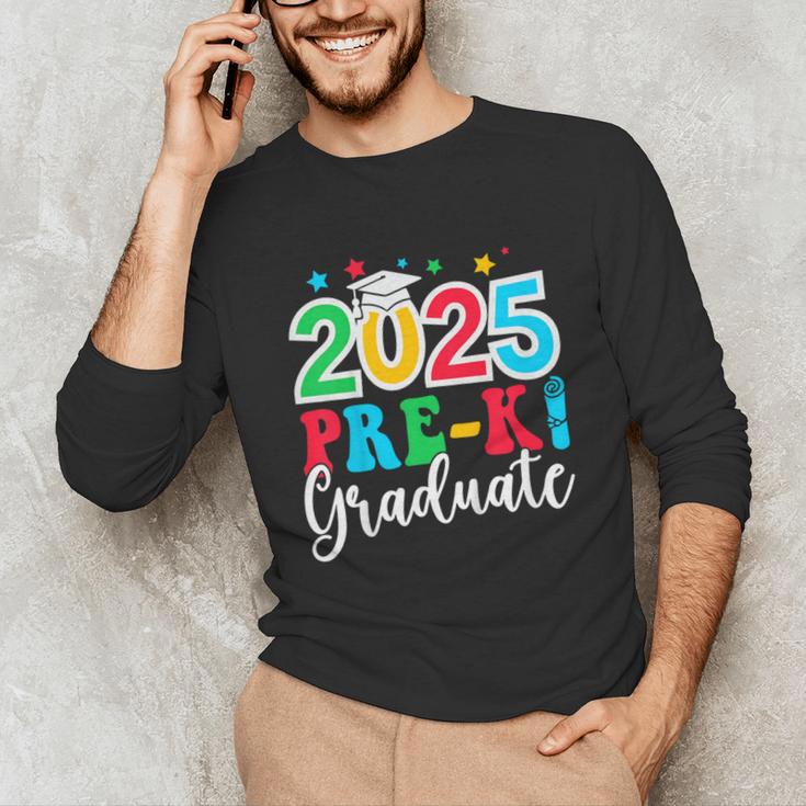 Kids Pre-K Graduate 2025 Preschool Graduation Class Of 2025 Kids Unisex Long Sleeve T-Shirt