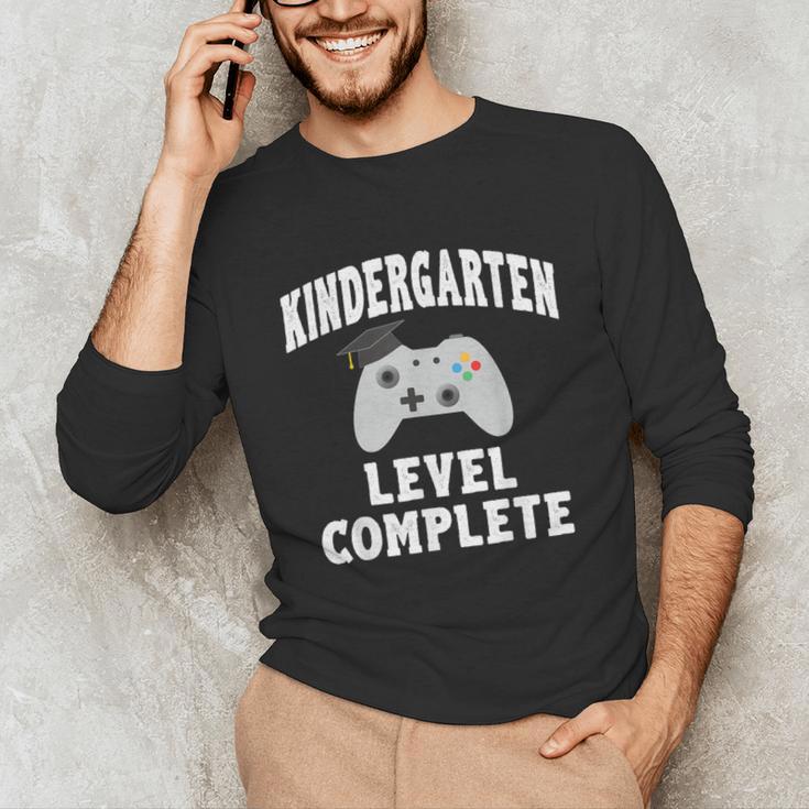 Kindergarten Gamer Graduate Graduation Unisex Long Sleeve T-Shirt