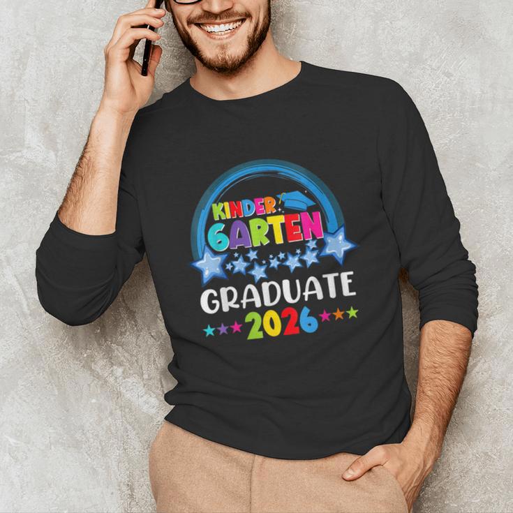 Kindergarten Graduation 2026 Pre-k Graduate Kids Boys Girls Unisex Long Sleeve T-Shirt