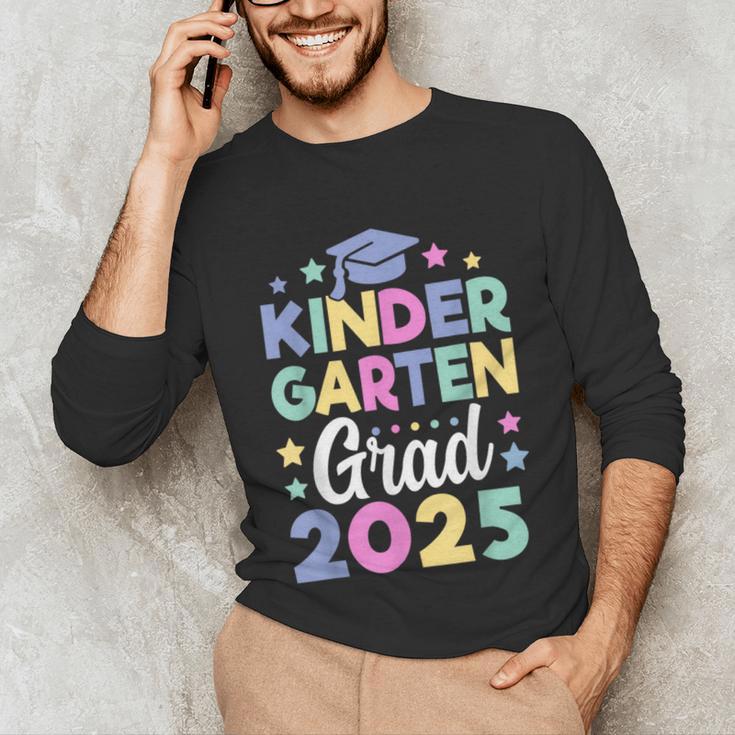 Kindergarten Graduation Kindergarten Grad Kid Girl Boy 2025 Unisex Long Sleeve T-Shirt