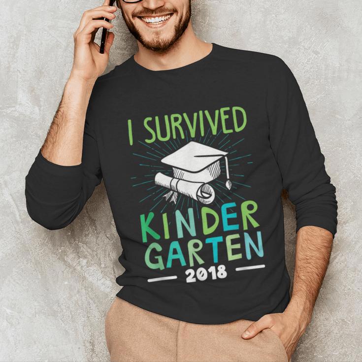 Kindergarten Graduation Graduate t Shirt 2018 Unisex Long Sleeve T-Shirt