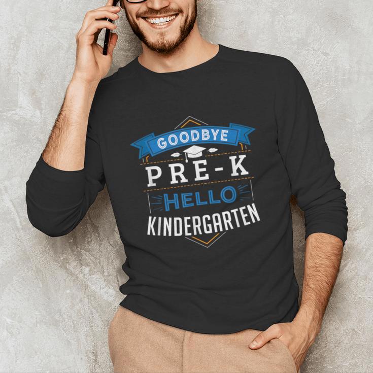 Kindergarten Graduation Shirt Graduate Grad Unisex Long Sleeve T-Shirt