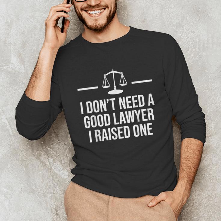 Lawyer Parent Dad Mom Law School Graduation Unisex Long Sleeve T-Shirt