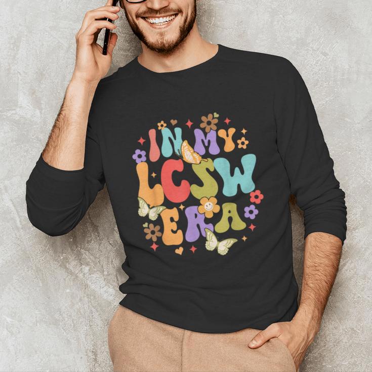 LCSW Grad Social Worker Graduation In My LCSW Era Unisex Long Sleeve T-Shirt