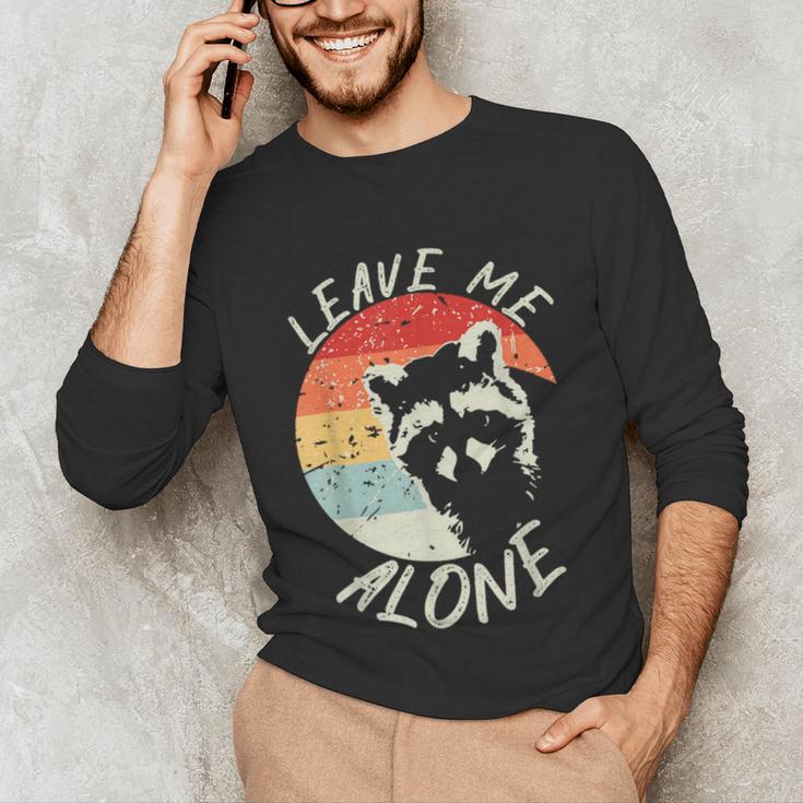 Leave Me Alone Raccoon Lover Introvert Antisocial Shy INTP Unisex Long Sleeve T-Shirt Leave Me Alone Raccoon Lover Introvert Antisocial Shy INTP Unisex Long Sleeve T-Shirt