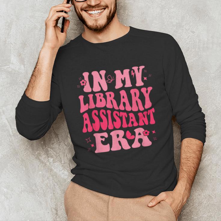 Librarian Assistant Shirt Books Reader Library Assistant Unisex Long Sleeve T-Shirt