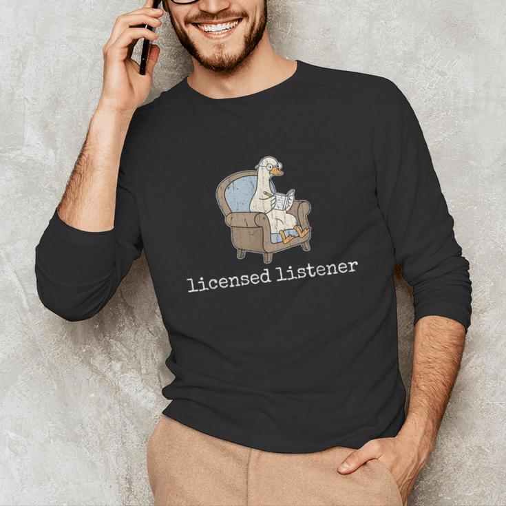 Licensed Listener Goose School Graduation Unisex Long Sleeve T-Shirt