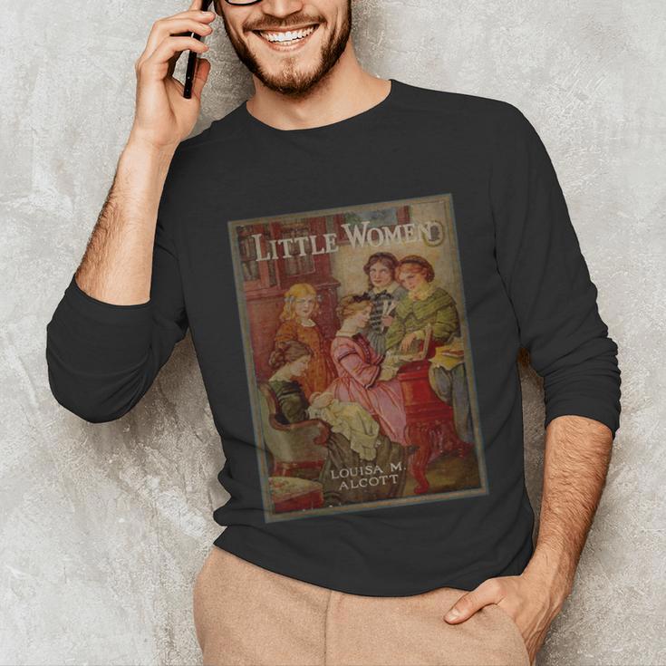 Little Women Book Cover Unisex Long Sleeve T-Shirt