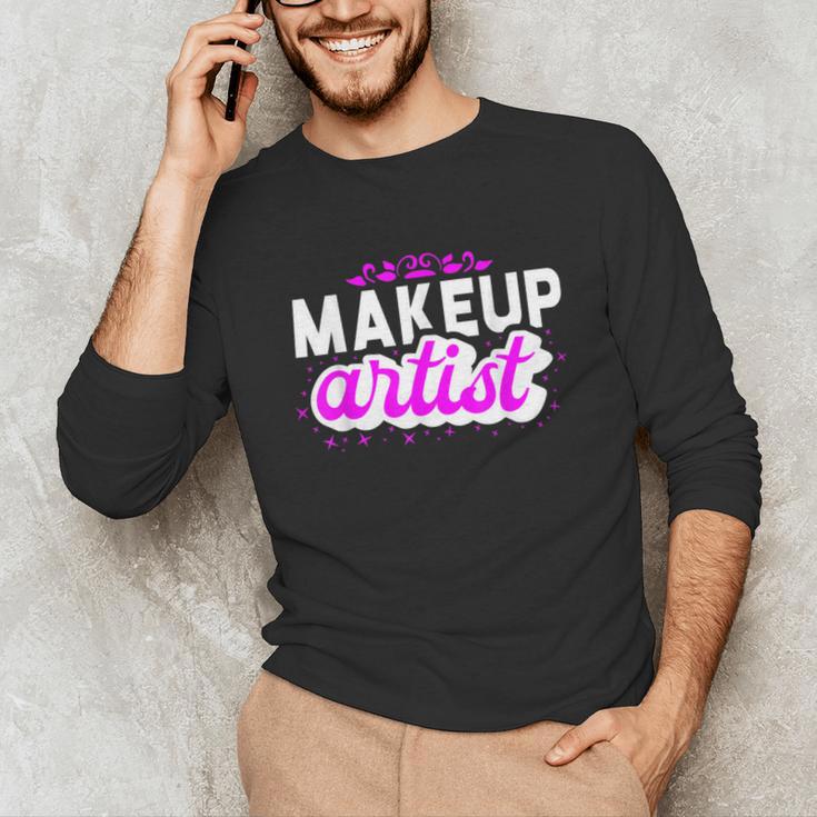 Makeup Artist Beauty Cosmetologist Graduation T-Shirt Unisex Long Sleeve T-Shirt