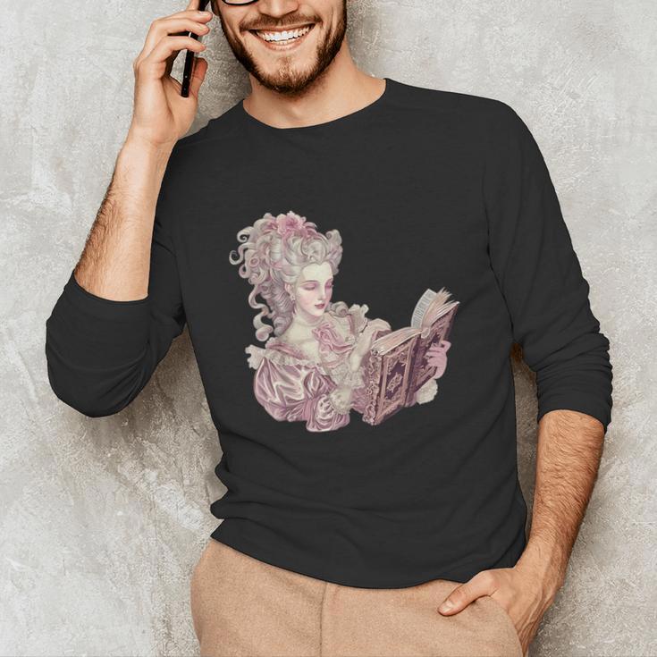 Marie Antoinette Reading A Book Unisex Long Sleeve T-Shirt