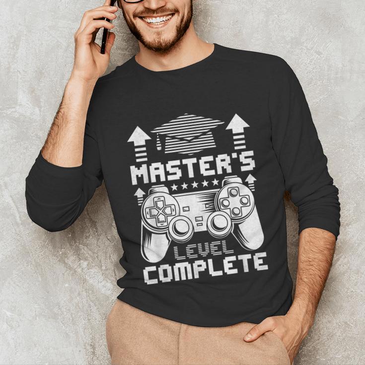 Master's Level Complete College Graduation Unisex Long Sleeve T-Shirt