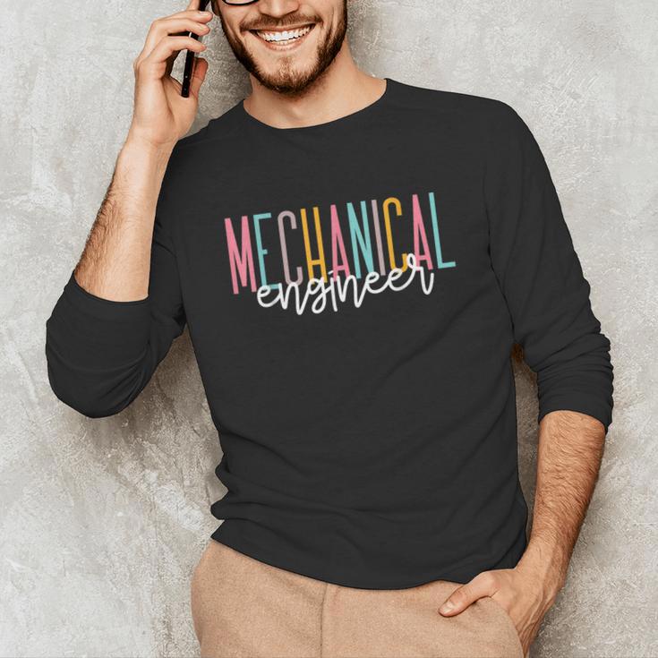 Mechanical Engineer Graduation Engineer Student Engineering Unisex Long Sleeve T-Shirt