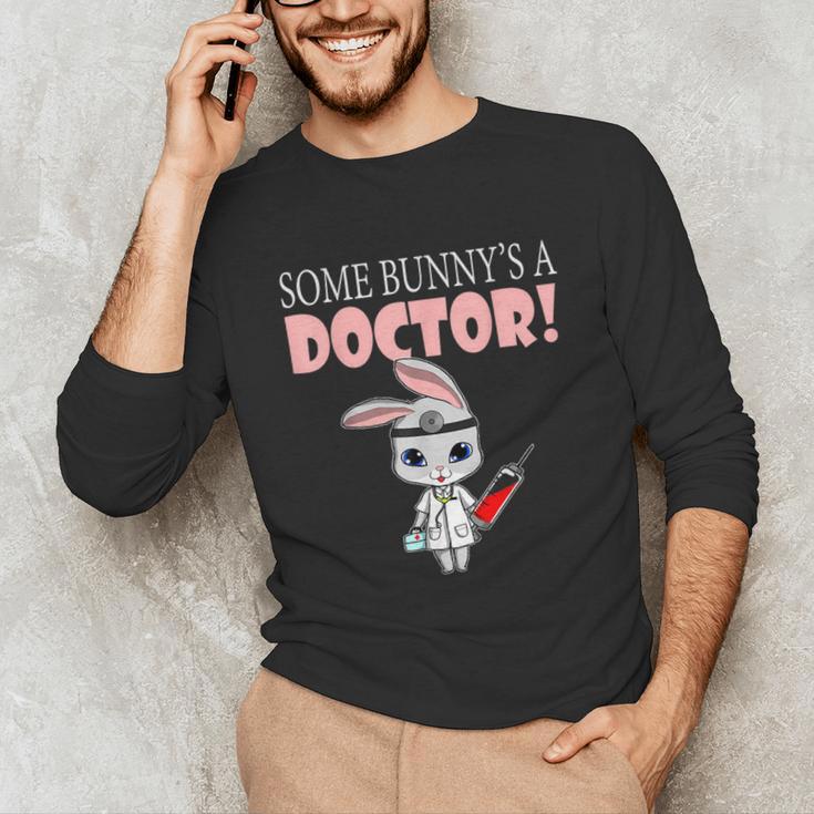 Med School Graduation Bunny Medical New Doctor Unisex Long Sleeve T-Shirt