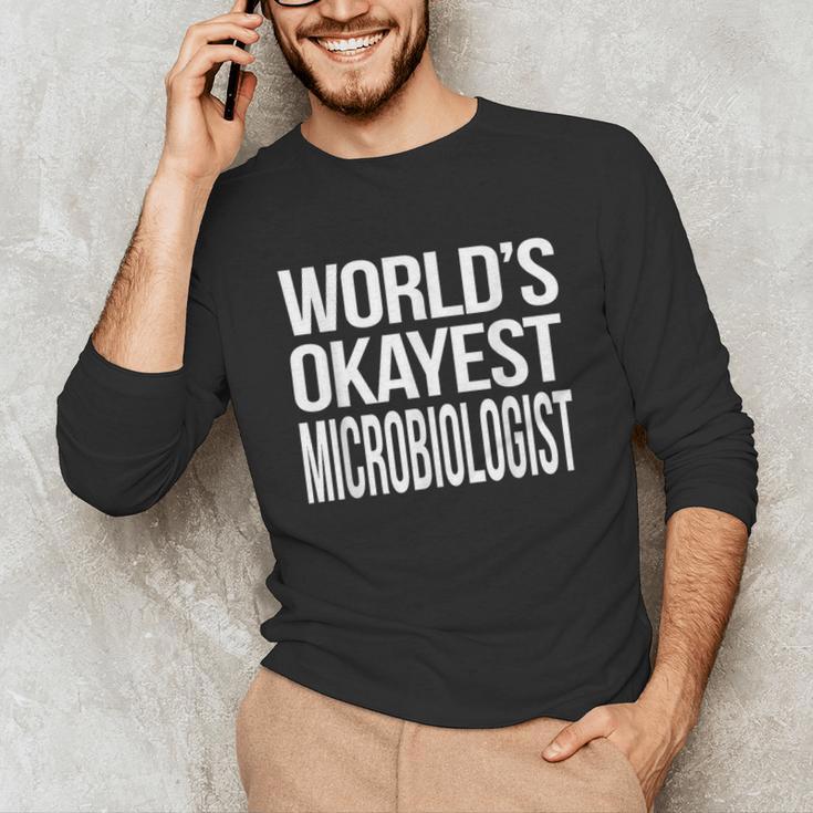 Microbiologist Microbiology Major Graduation Men Unisex Long Sleeve T-Shirt