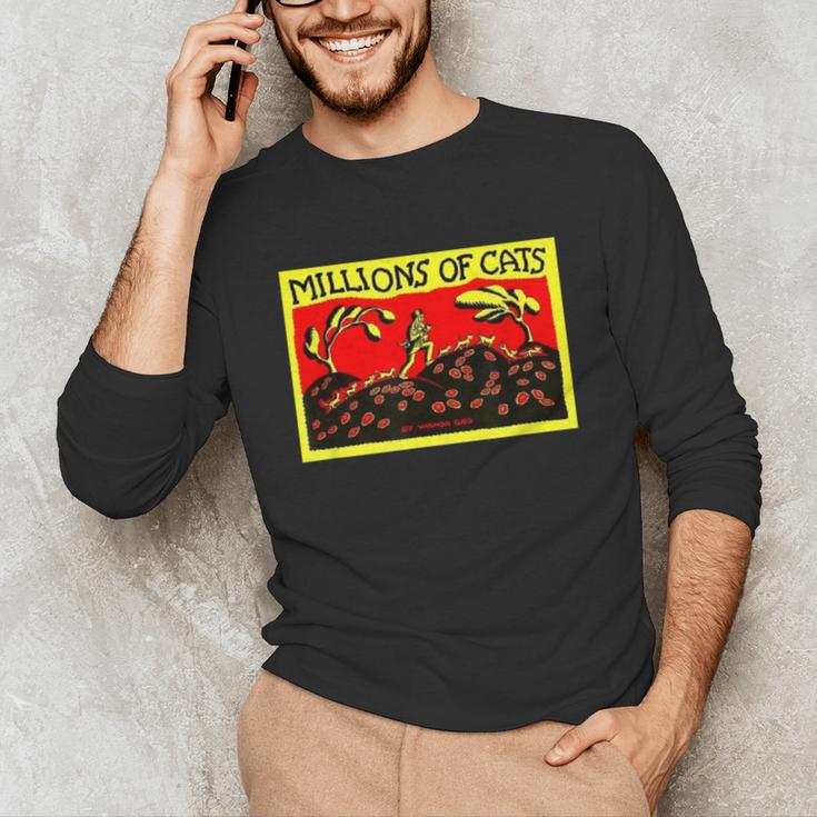 Millions Of Cats Book Cover Unisex Long Sleeve T-Shirt