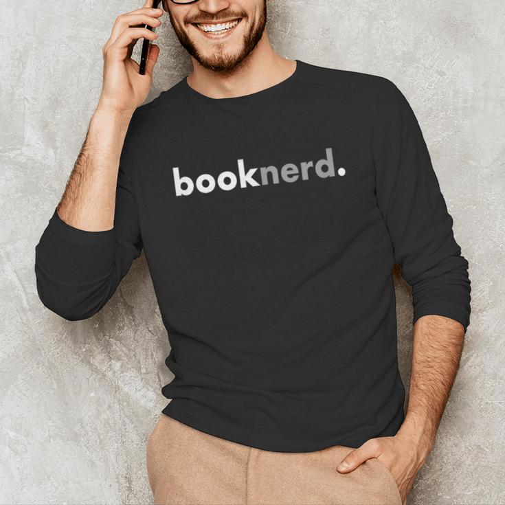 Minimalist Book Lover Book Nerd Unisex Long Sleeve T-Shirt Minimalist Book Lover Book Nerd Unisex Long Sleeve T-Shirt