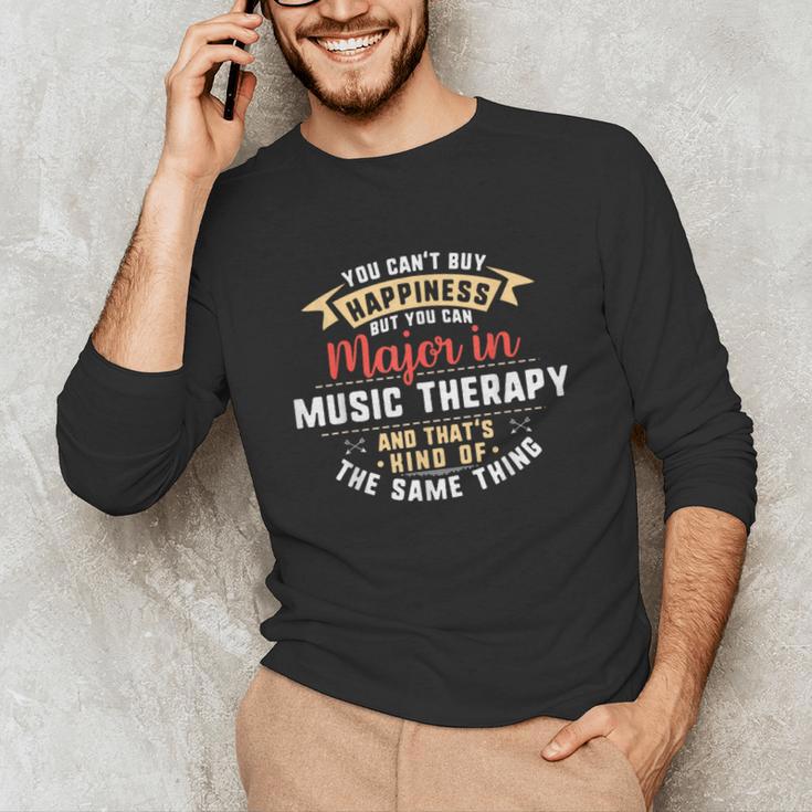 Music Therapy Major Student Shirt Graduation Unisex Long Sleeve T-Shirt