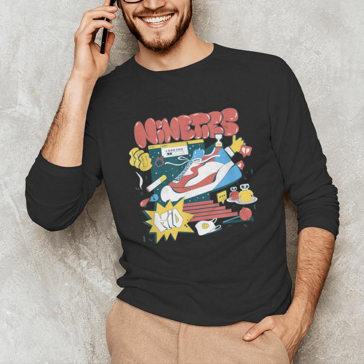 Nostalgia Gen X 90s Nineties Things Unisex Long Sleeve T-Shirt