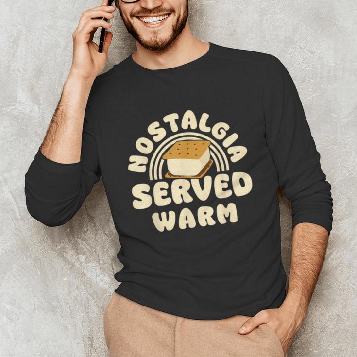 Nostalgia Served Warm Smore Unisex Long Sleeve T-Shirt