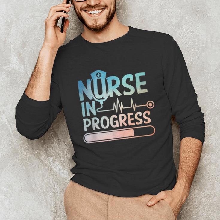 Nursing Student Art Men Women NICU Graduation Future Nurse Unisex Long Sleeve T-Shirt