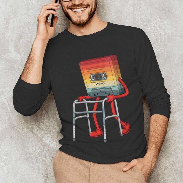 Old Vintage Cassette Tape 70s 80s 80s Outfit Nostalgia Unisex Long Sleeve T-Shirt Old Vintage Cassette Tape 70s 80s 80s Outfit Nostalgia Unisex Long Sleeve T-Shirt