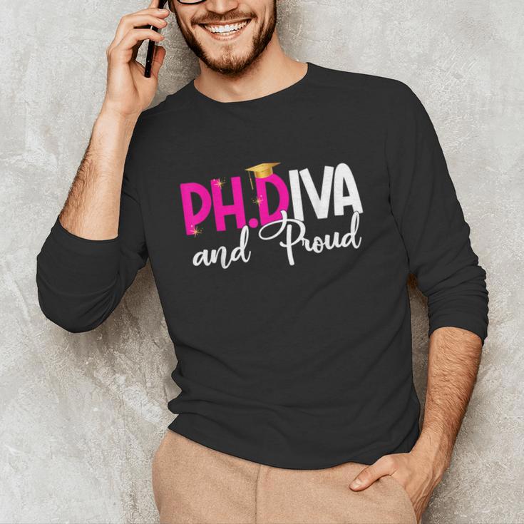 PhDiva Graduation Doctorate Student Graduate Unisex Long Sleeve T-Shirt