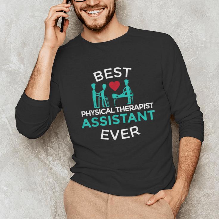 Physical Therapist Therapy Assistant PTA Graduation Unisex Long Sleeve T-Shirt