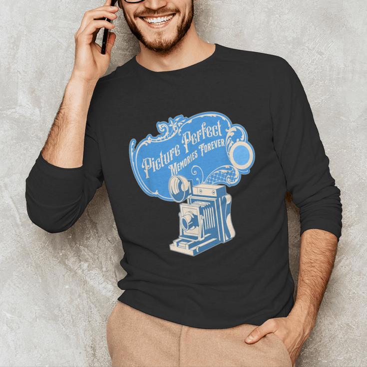 Picture Perfect Memories Forever Vintage Camera Nostalgia Unisex Long Sleeve T-Shirt