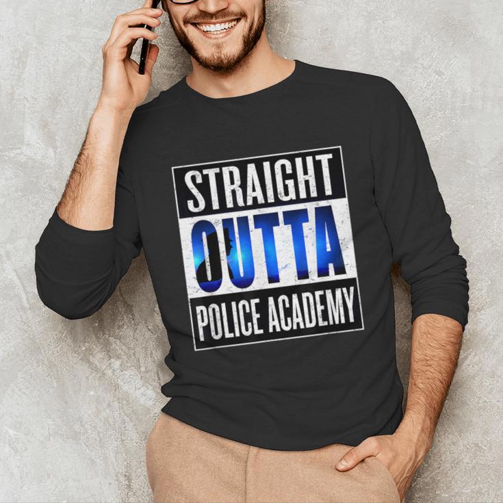 Police Academy Shirt Police Officer Graduation Unisex Long Sleeve T-Shirt