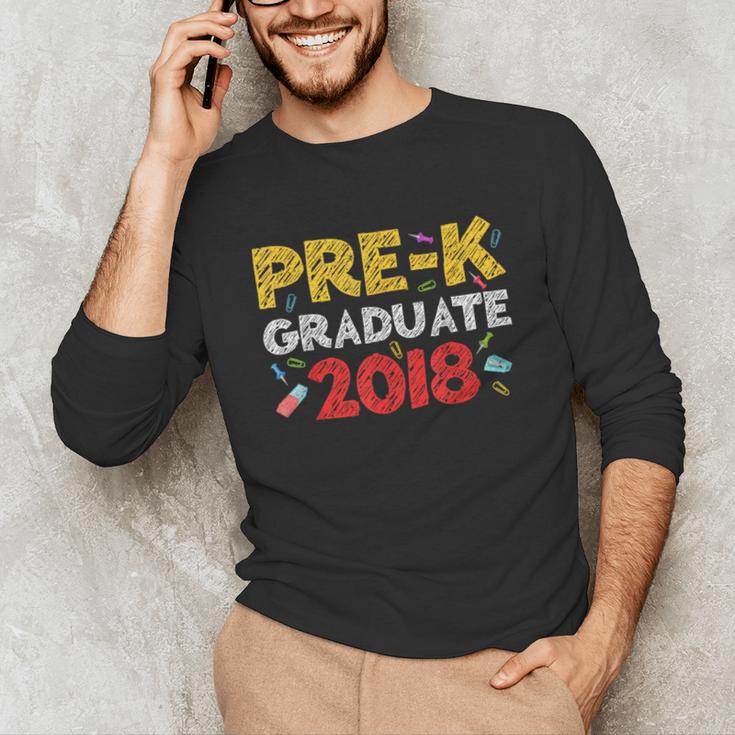 Pre-K Graduate Grad 2018 Graduation Shirt Unisex Long Sleeve T-Shirt