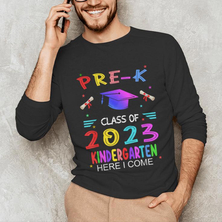 Pre-k Graduation Pre Kindergarten Class Of 2023 Boys Girls Unisex Long Sleeve T-Shirt