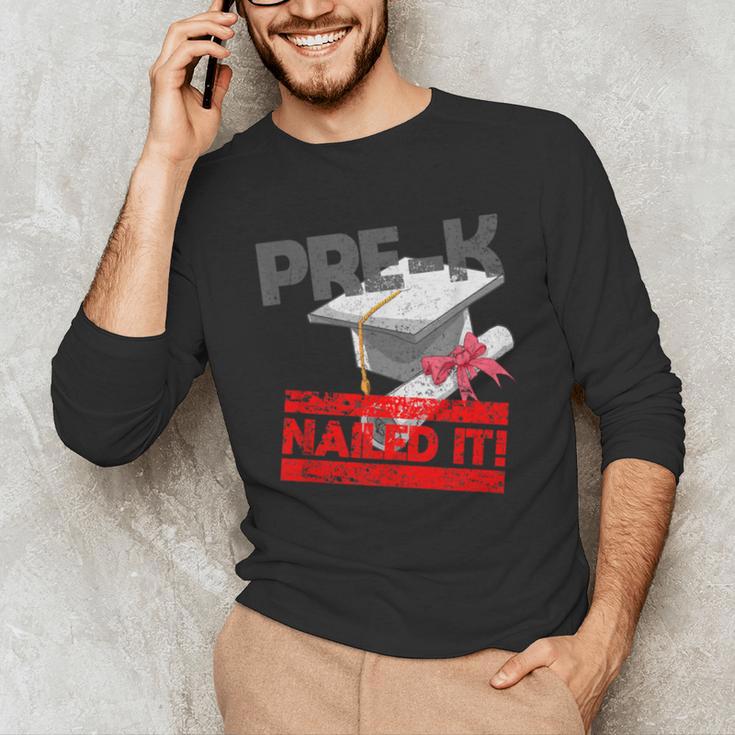 Pre-K Graduation Shirt Preschool GraduationShirt Unisex Long Sleeve T-Shirt