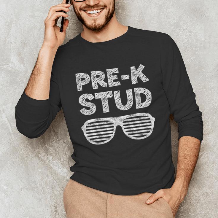 Pre-K Stud Shirt Boy Girl PreK Back To School Graduation Unisex Long Sleeve T-Shirt