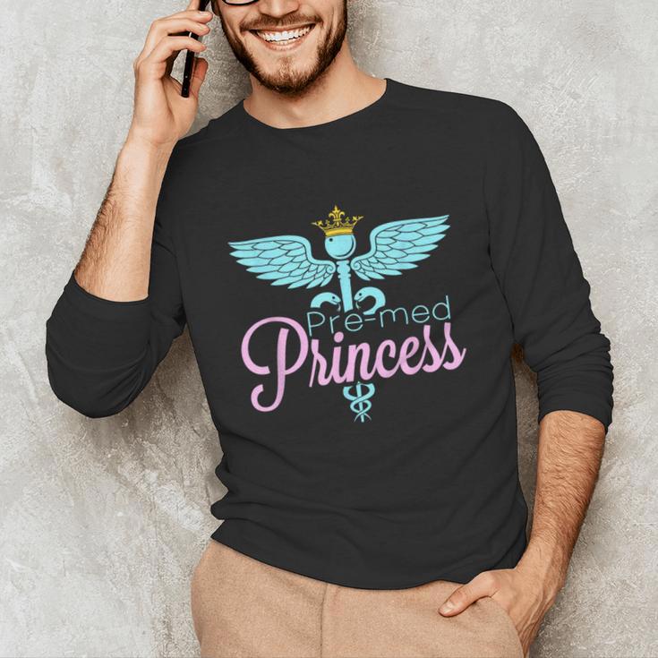 Pre-Med Women Pre Med Princess Graduation Unisex Long Sleeve T-Shirt
