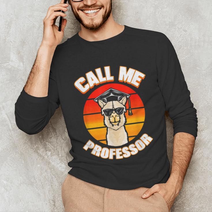 Professor Graduation For PhD Degree Doctor University Unisex Long Sleeve T-Shirt