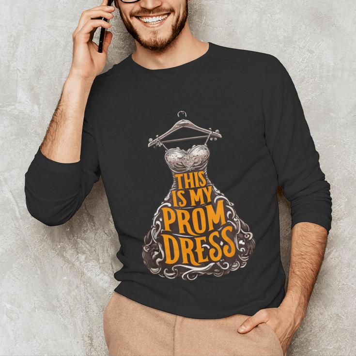 Prom Dress Prom Night Graduation Unisex Long Sleeve T-Shirt