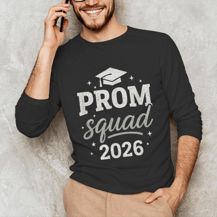 Prom Squad 2026 Graduation Friends Unisex Long Sleeve T-Shirt